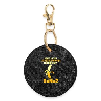 Chemistry Chemist Chemistry Teacher Saying Science - Round Keyring - black - Front