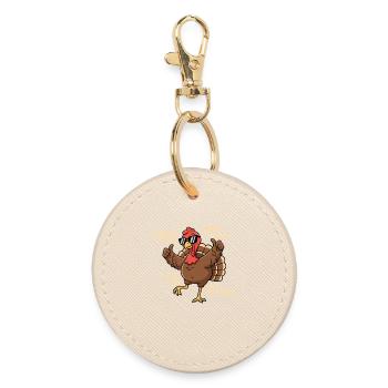 Laissez-moi voir cet humour automnal de casserole - Porte-clés rond - huître - Devant