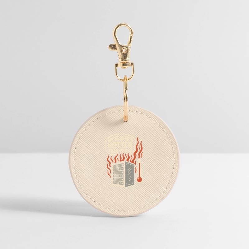 Network Infrastructure Rack and Stack Engineer Round Keyring