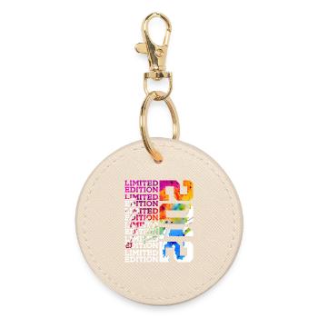 LIMITED EDITION 2012 14 YEARS 14TH BIRTHDAY - Round Keyring - oyster - Front