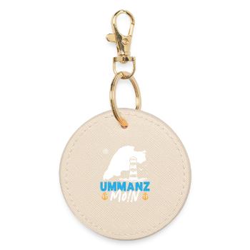 Vacances Mer Baltique UMMANZ MOIN Drôle - Porte-clés rond - huître - Devant