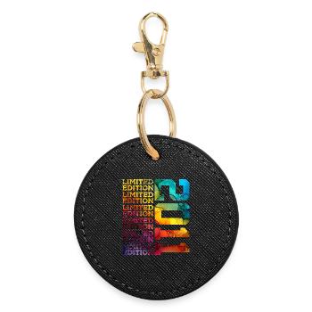 ÉDITION LIMITÉE 2011 15 ANS 15E ANNIVERSAIRE - Porte-clés rond - noir - Devant