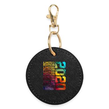 LIMITED EDITION 2020 6 YEARS 6TH BIRTHDAY - Round Keyring - black - Front