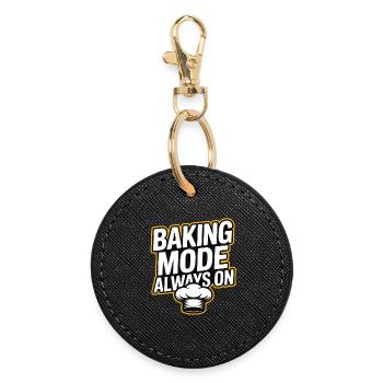 Mode de cuisson toujours activé - Porte-clés rond - noir - Devant