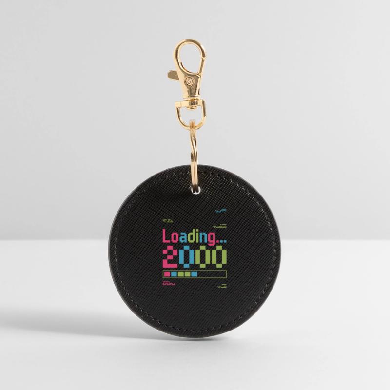 Loading 2000 pixel loading screen Round Keyring