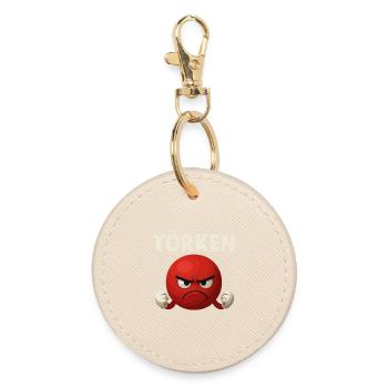 Drôle Dire Törken Dessin animé Drôle Dinde Mème - Porte-clés rond - huître - Devant