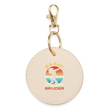 Bääm Grand Frère Dab Enfants Drôles Frères et Sœurs - Porte-clés rond - huître - Devant