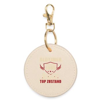 Oldtimer December 1995 Special - Round Keyring - oyster - Front
