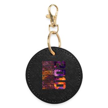 16E ANNIVERSAIRE ÉDITION LIMITÉE 2010 - Porte-clés rond - noir - Devant
