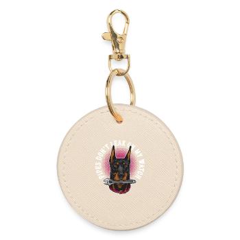 Pipelayer Pipes Don't Leak On My Watch - Round Keyring - oyster - Front