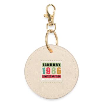 Légende du 40e anniversaire janvier 1986 - Porte-clés rond - huître - Devant