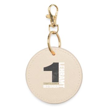 1er examen d’État en enseignement - Porte-clés rond - huître - Devant