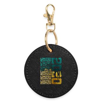 LIMITED EDITION 2020 6 YEARS 6TH BIRTHDAY - Round Keyring - black - Front