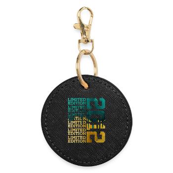 LIMITED EDITION 2012 14 YEARS 14TH BIRTHDAY - Round Keyring - black - Front