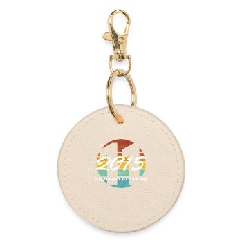 11. Geburtstag 2015 Jungen und Mädchen Geschenk - Runder Schlüsselanhänger - Auster - Vorne