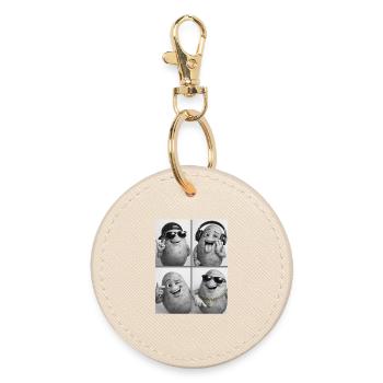 Potato - Round Keyring - oyster - Front