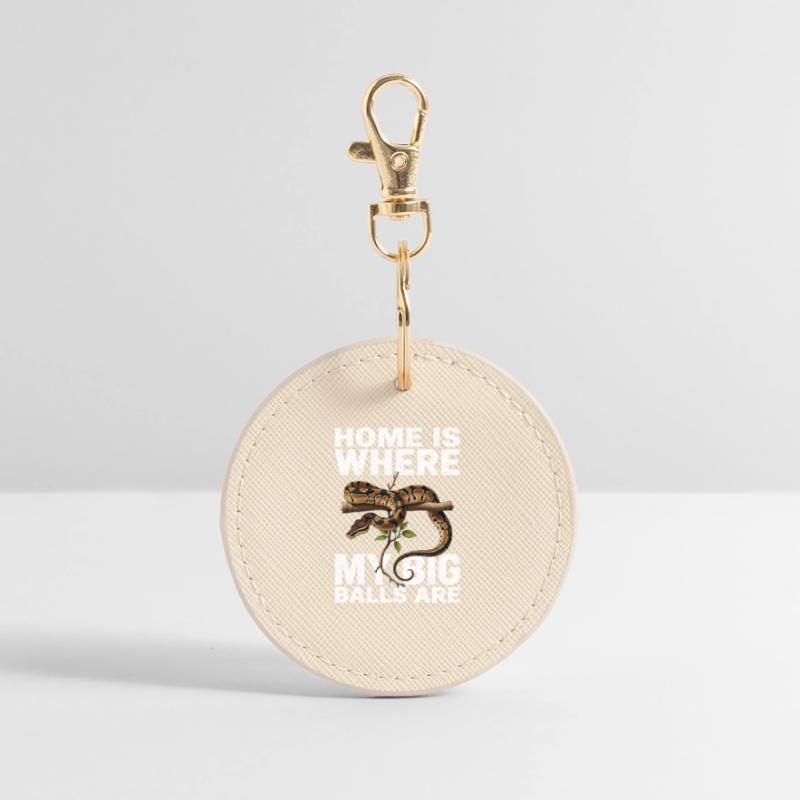 Python roi Serpents Amateurs de terrarium Python Porte-clés rond