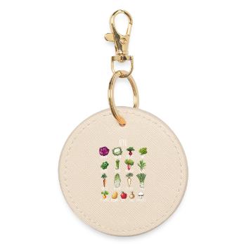 Fruits et légumes d’avril de Hobby Garden pour les pouces vertes - Porte-clés rond - huître - Devant
