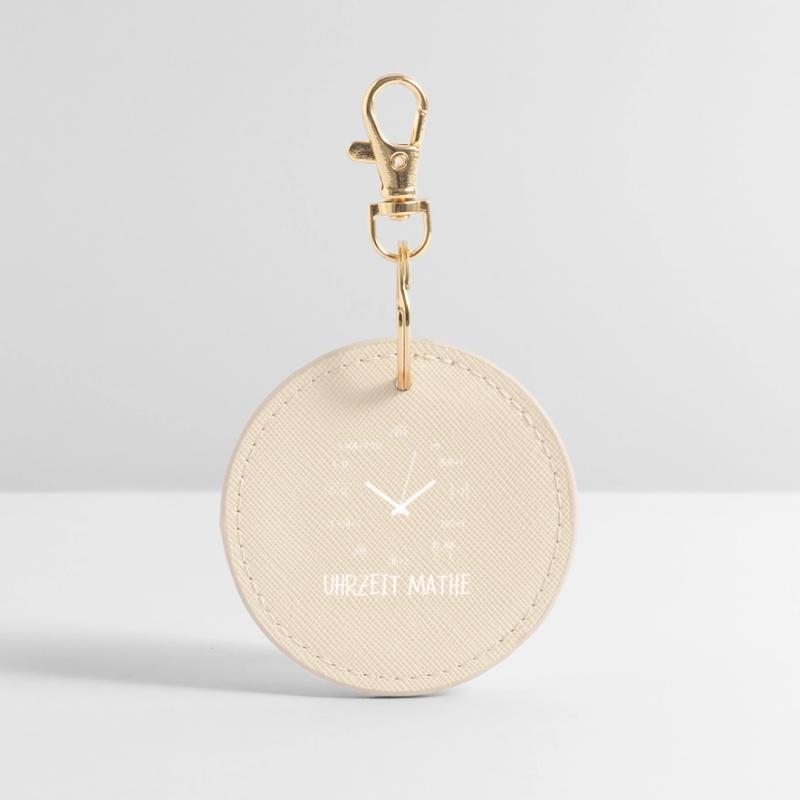 Time math math math teacher student Round Keyring