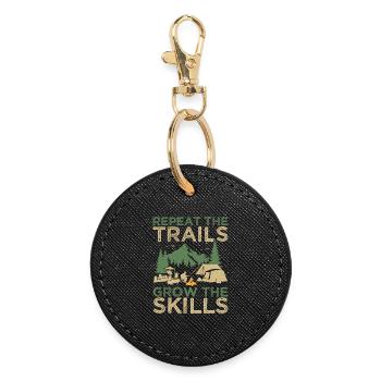 Chef scout Repeat The Trails Scout - Porte-clés rond - noir - Devant