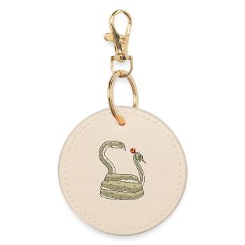 Sport de fléchettes serpent - Porte-clés rond - huître - Devant