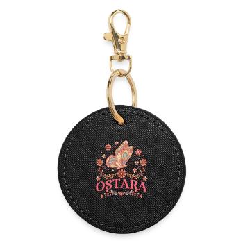 Ostara Blessings Child Happy Easter Ostara - Round Keyring - black - Front