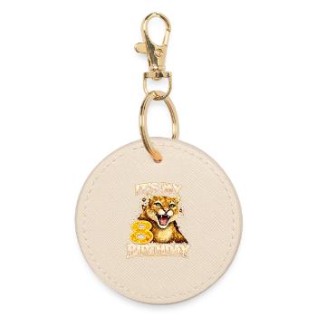 C’est mon 8e anniversaire, un anniversaire sauvage - Porte-clés rond - huître - Devant