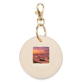 Lençóis Maranhenses Brasilien - Runder Schlüsselanhänger - Auster - Vorne