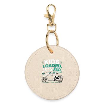 Vélo cargo Kids Loaded - Porte-clés rond - huître - Devant