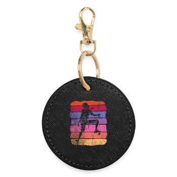 Bloc de bloc de Boulderer - Porte-clés rond - noir - Devant
