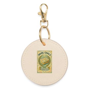 Objectifs du tourbillon atteints | Fabrication de savon - Porte-clés rond - huître - Devant