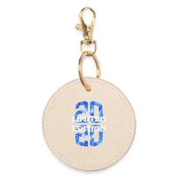 LIMITED EDITION 2020 6 YEARS 6TH BIRTHDAY - Round Keyring - oyster - Front
