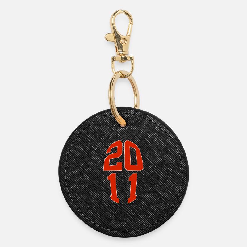 15 ANS 2011 15E ANNIVERSAIRE - Porte-clés rond - noir