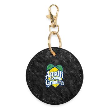 Amalfi Citron Grandma, cadeau de vacances pour la côte italienne - Porte-clés rond - noir - Devant