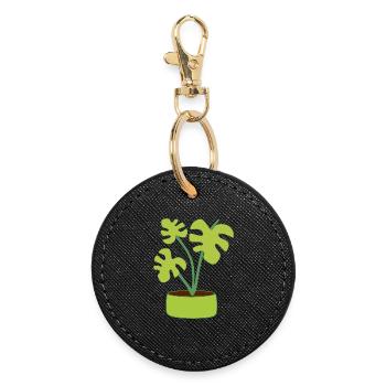 Mother's Day Gift Mother's Day Gift Idea - Round Keyring - black - Front