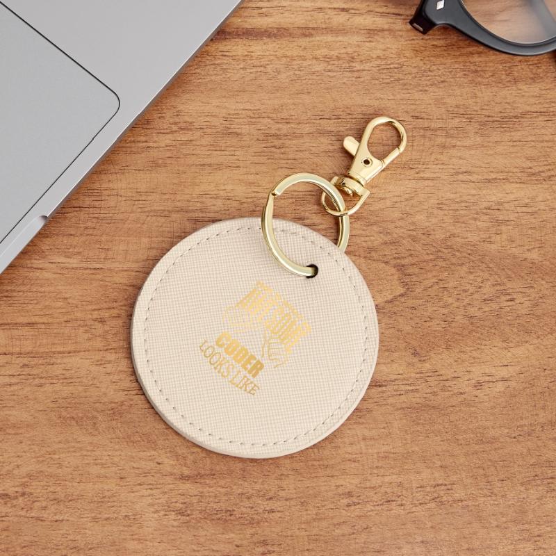 Codierung Codierung Codierung Runder Schlüsselanhänger