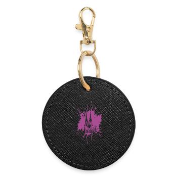 Splash Cologne Cathedral - Round Keyring - black - Front