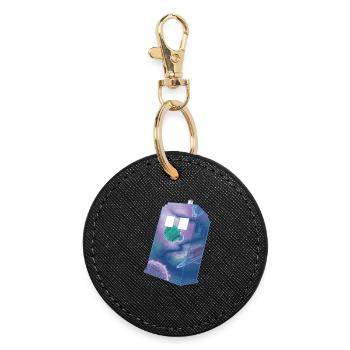 Toutes les merveilles - Porte-clés rond - noir - Devant