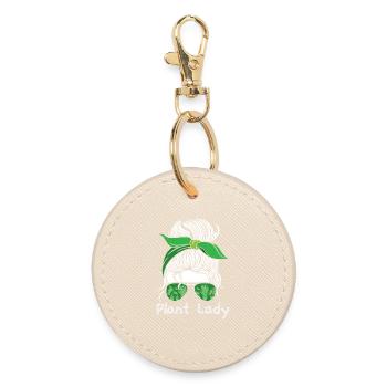 Garten- Und Pflanzenliebhaber Geschenke - Runder Schlüsselanhänger - Auster - Vorne