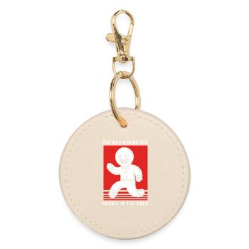 Dad-to-be Fathers-to-be - Round Keyring - oyster - Front