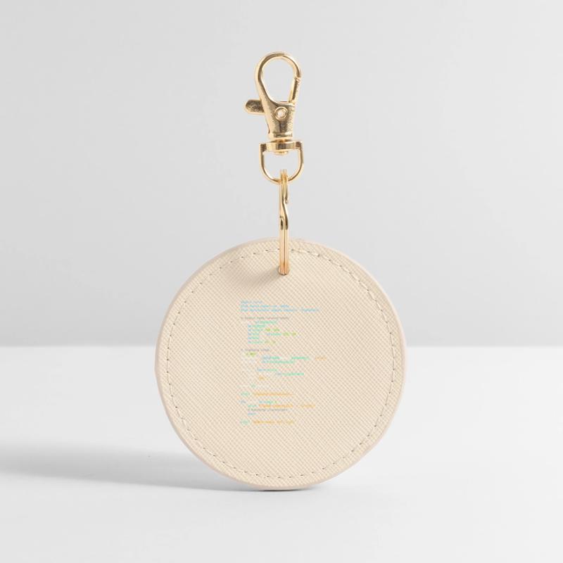 Programmer Humor - Developer Logic and Technology Round Keyring