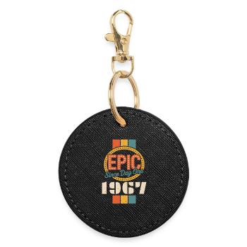 Legendary since 1967 - Round Keyring - black - Front