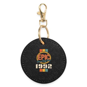 Legendary since 1992 - Round Keyring - black - Front