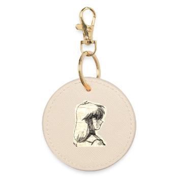 Étagère vintage - Porte-clés rond - huître - Devant