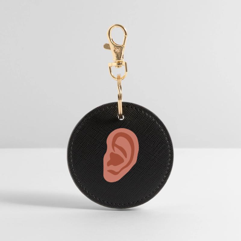 Big ear Round Keyring