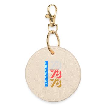 Legends 1978 Pattern - Round Keyring - oyster - Front
