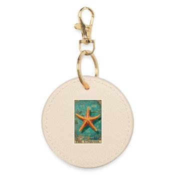 Étoile de mer Étoile de mer - Porte-clés rond - huître - Devant