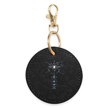 Mystical Eye sigil. - Round Keyring - black - Front