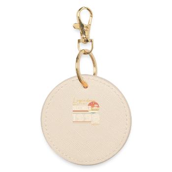 Cadeau 27e Anniversaire Décembre 1998 - Porte-clés rond - huître - Devant