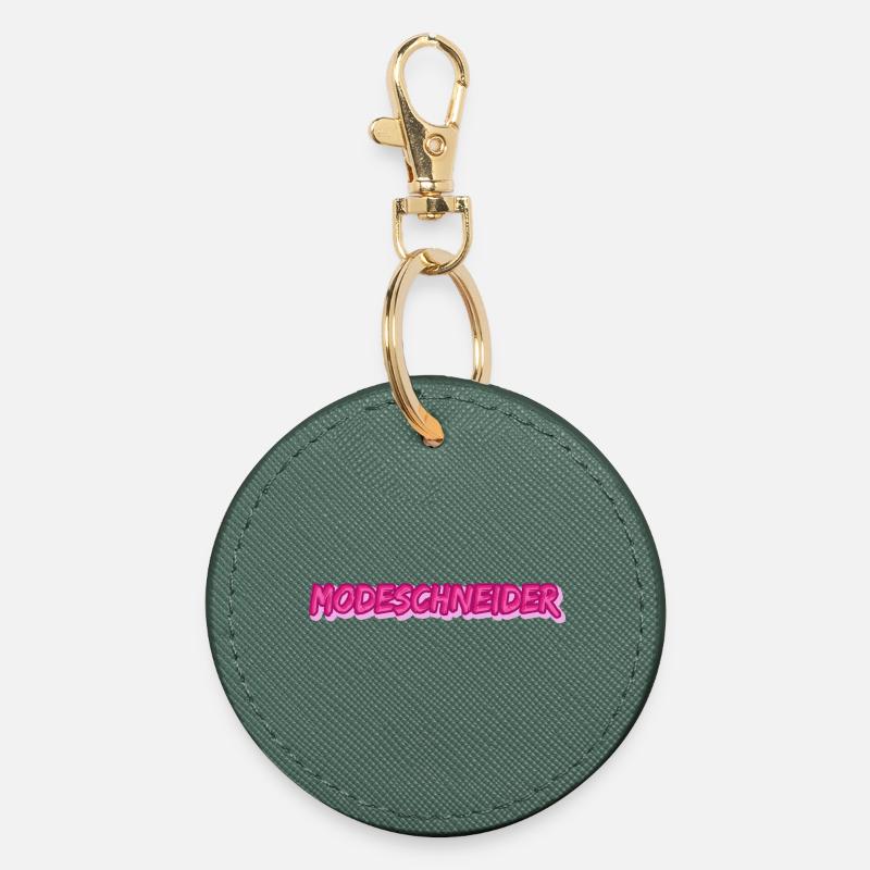 Emploi Tailleur de mode - Porte-clés rond - vert sapin